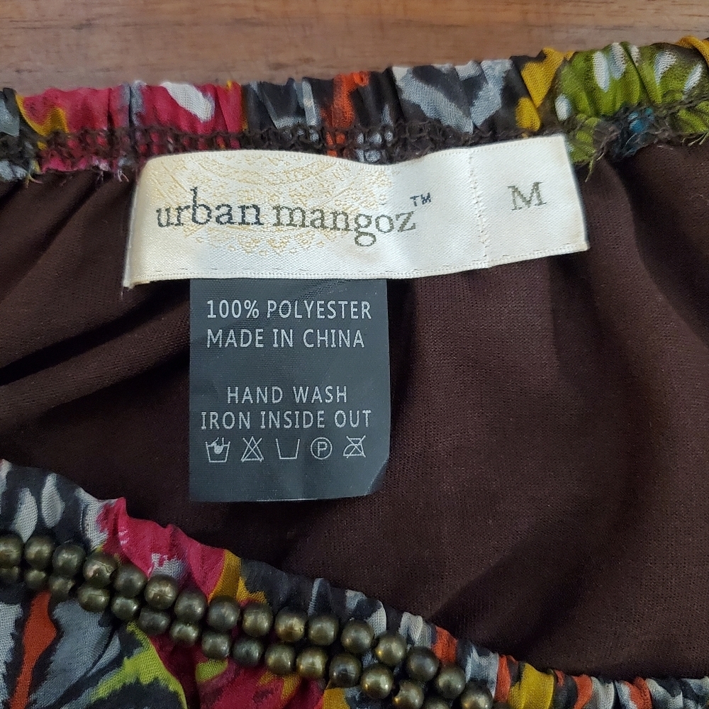 URBAN MANGOZ Tunic Dress Sz M - Picture 4 of 4